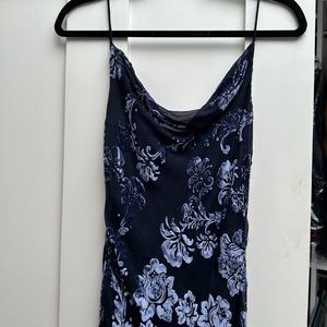 LPA cowl neck and back thin strap dress size Small